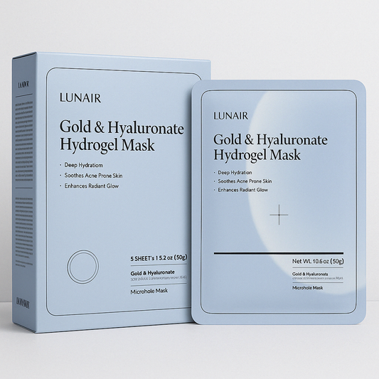 Gold & Hyaluronate Hyrogel Mask