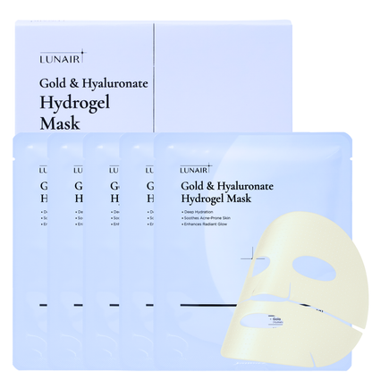 Gold & Hyaluronate Hydrogel Mask