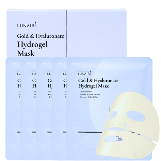 Gold & Hyaluronate Hydrogel Mask