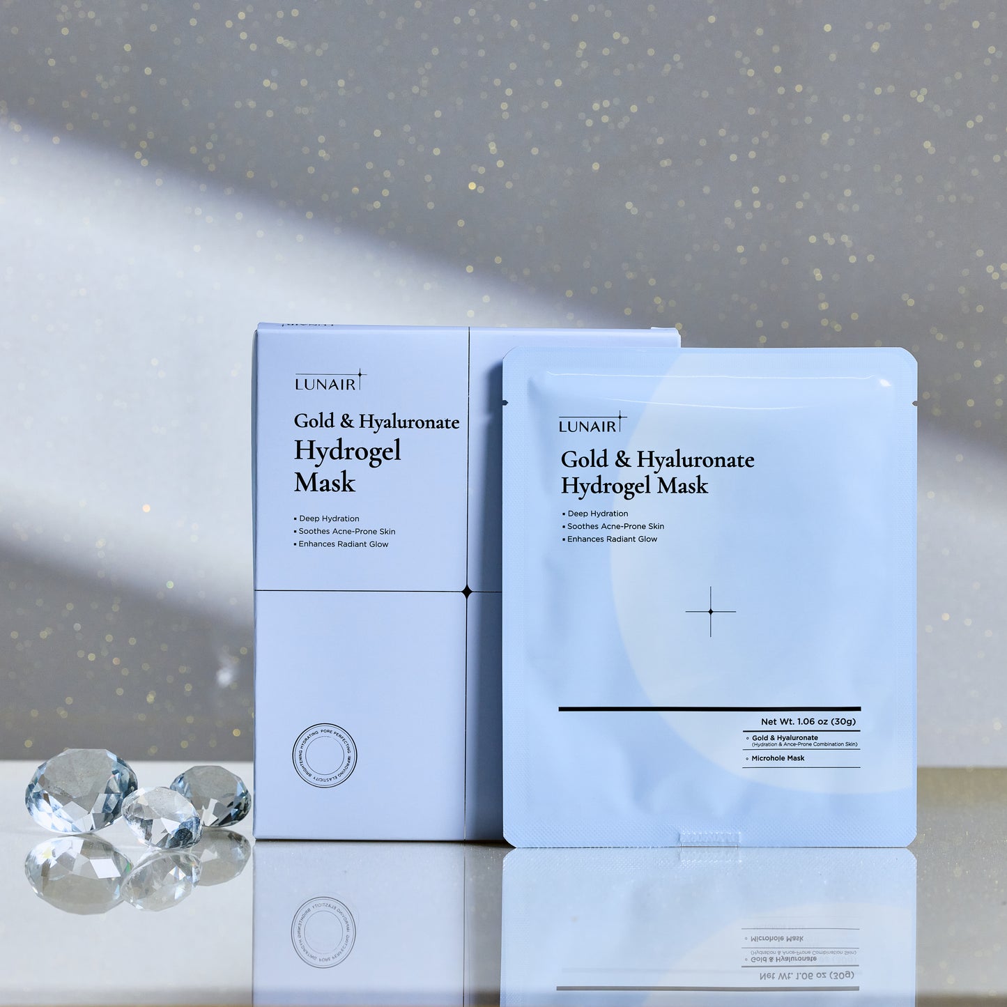 Gold & Hyaluronate Hyrogel Mask