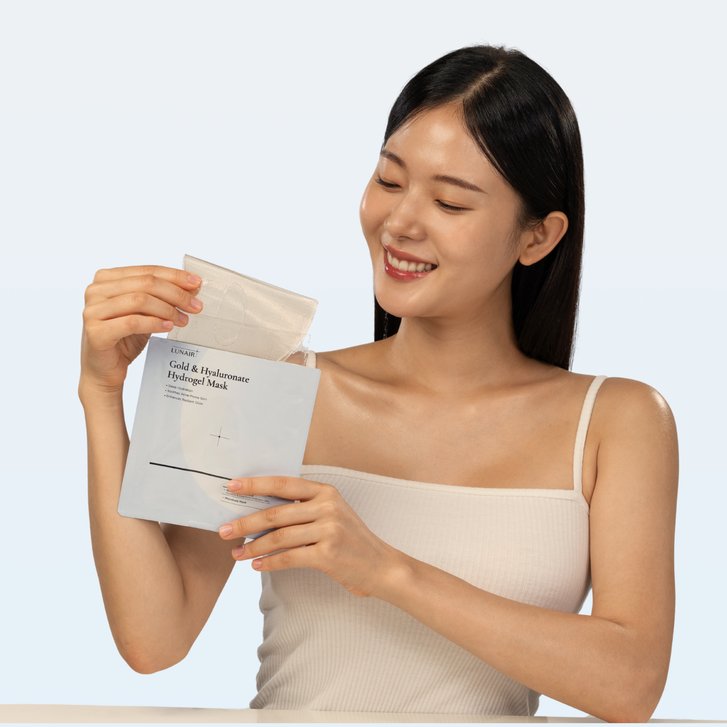 Gold & Hyaluronate Hyrogel Mask