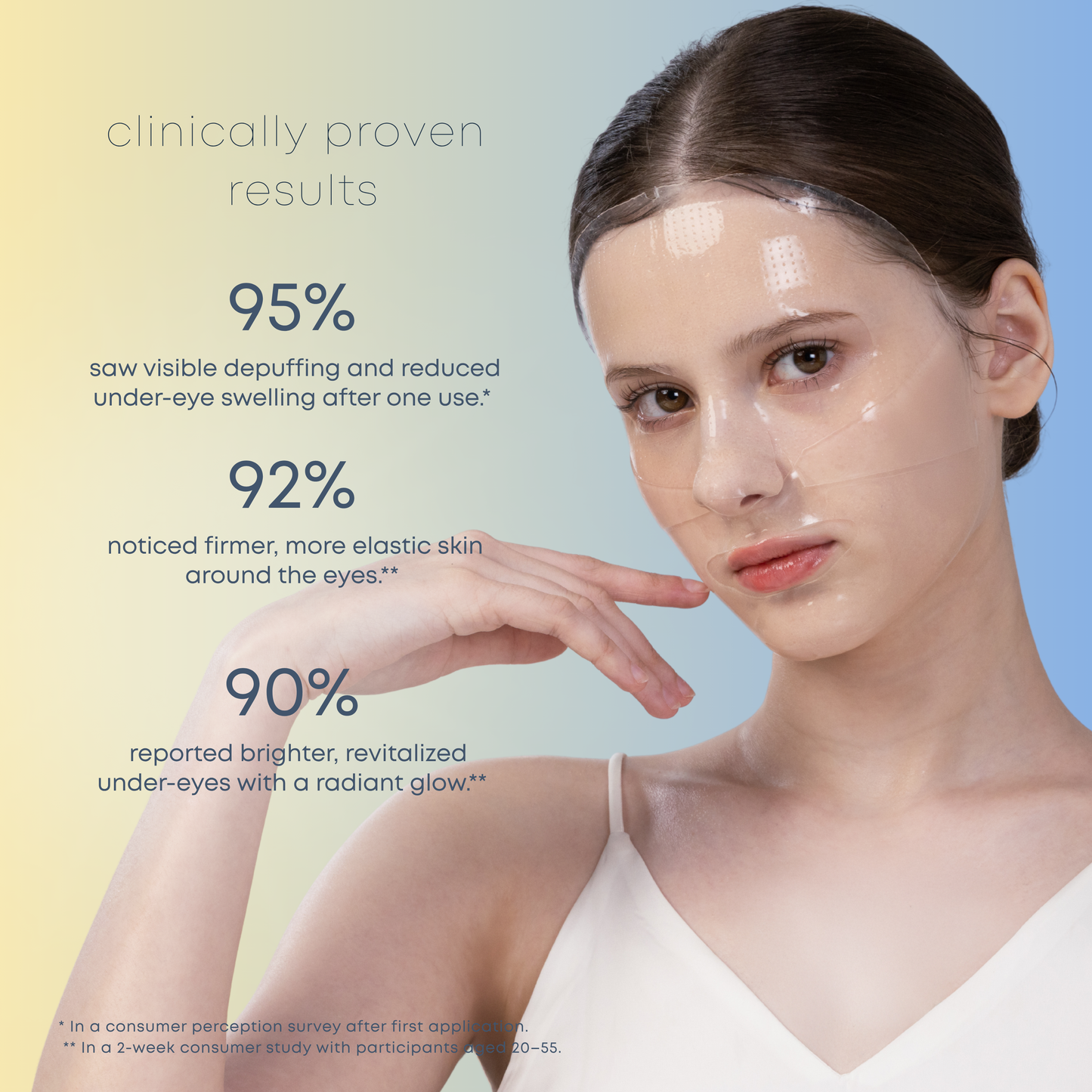 Gold & Hyaluronate Hydrogel Mask